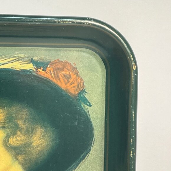 Vintage Coca Cola Hamilton King Girl Metal Serving Tray - Picture 3 of 12